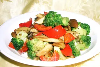 Vegetarian fried mushroom