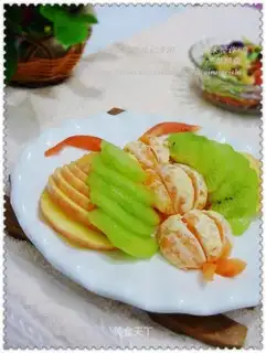 Butterfly fruit platter