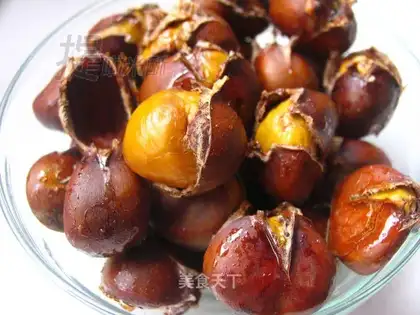 roasted chestnuts with honey