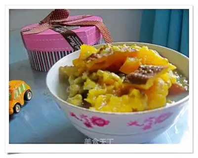 Pumpkin and mung bean