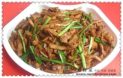 stir-fried fragrant dried