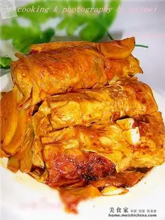 Braised pork with tofu bamboo