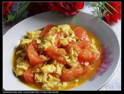 tomato scrambled eggs