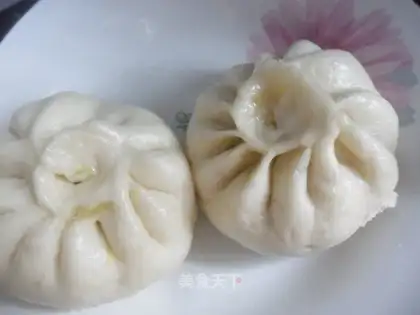 Vegetable steamed buns