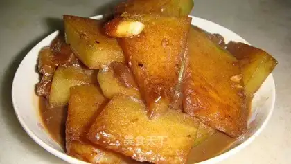 Braised white gourd