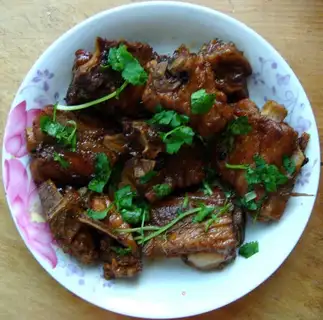 Stewed ribs with cola