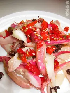 Crispy and spicy dried radish