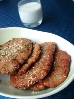 Pan-fried double-flavored wheat cake