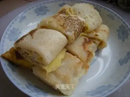 Double-sided omelet