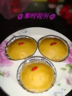 sweet potato egg tarts