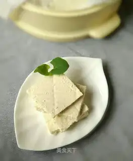Homemade tofu