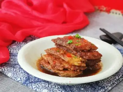 Red-fried fish
