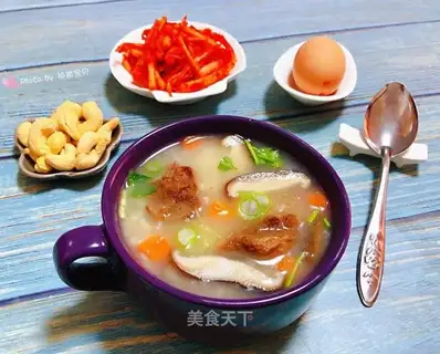 Porridge of mushrooms