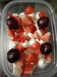 Strawberry cake