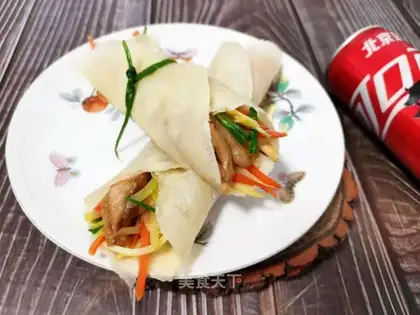 Three chicken rolls