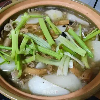 radish cow belly