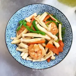 Fried sea mushrooms