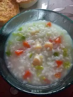 Dry veggie porridge
