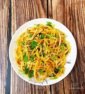 Soybeans with cabbage