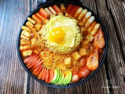 The Korean army fire pot