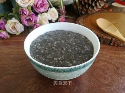 Oatmeal sesame powder