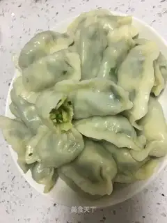 Cream eggs and dumplings