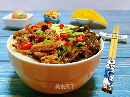 Old yogurt noodles