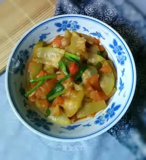 Tomato-scrambled