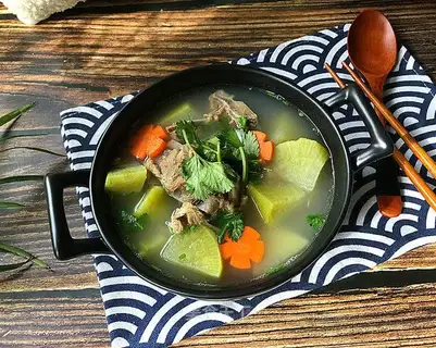 Scorpion radish soup