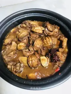 The casserole abalone chicken