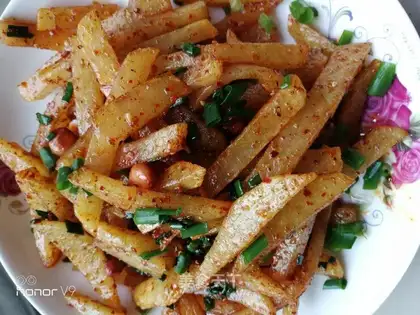 Spicy potatoes