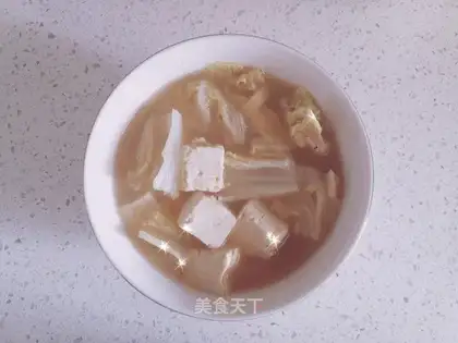 White Jade Tofu soup