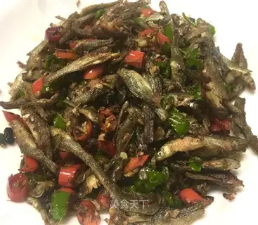 Spicy dry fish