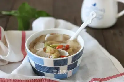 Plum soup