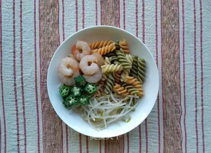 Shrimp puff