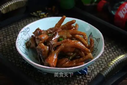 Coke chicken claws