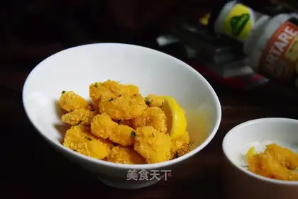 Creamed fish