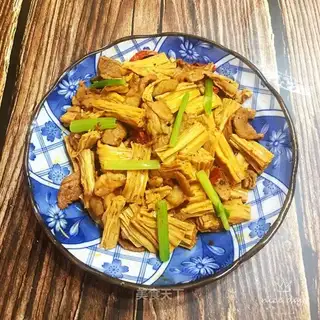 Roasted bamboo