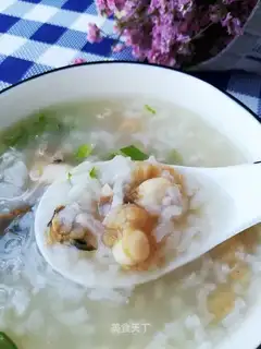 Porridge of scallops