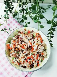 Fried beef rice