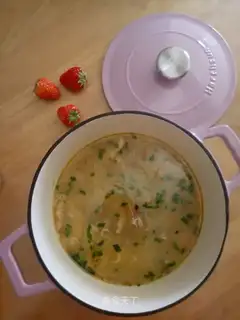 Rusty shrimp soup