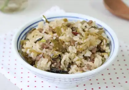 Sour beef fried rice