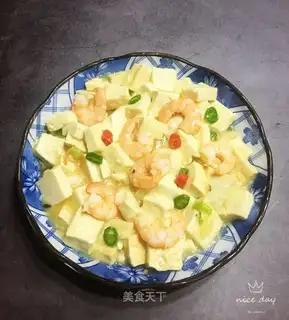 White mackerel tofu