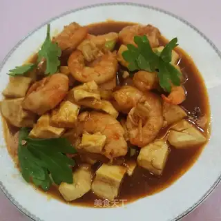 Shrimp tofu