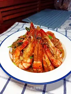 Shrimp onions