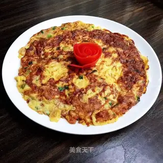 radish fried eggs
