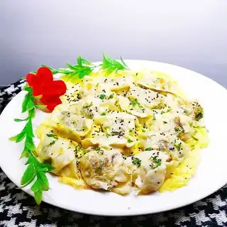 Eggs and dumplings