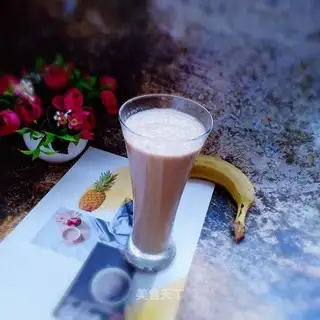Apple banana shake