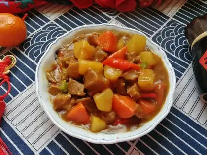 Curry cow