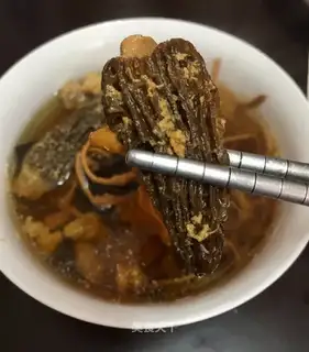 Mixer with thin meat soup